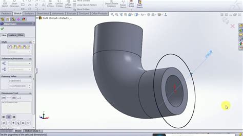 solidworks elbow parts